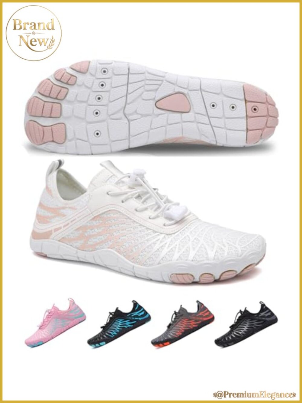Barefoot Water Shoes Wide Toe Non-Slip Athletic Footwear
